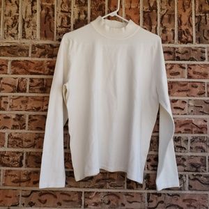 A la carte White Crewneck Sweater XL